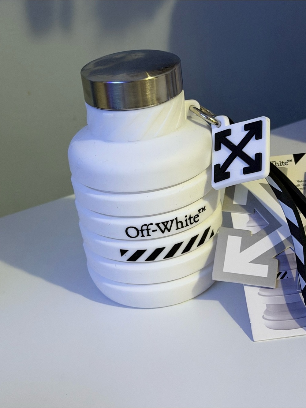 Limited edition Off-White Silicone Water Bottle